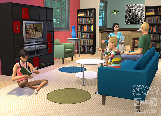 The Sims 2 / Симс 2: Идеи от IKEA Каталог