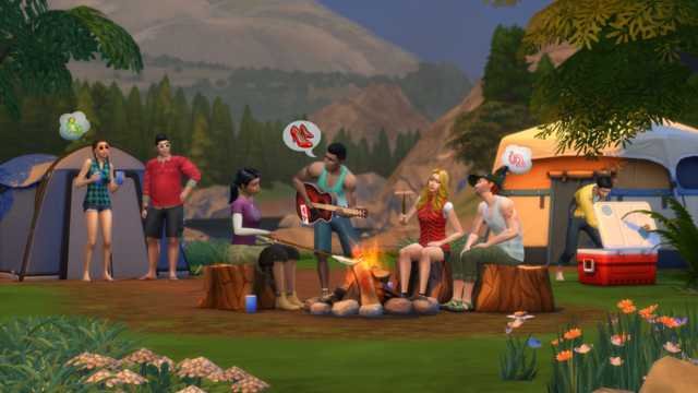 The Sims 4 / Симс 4: В поход.