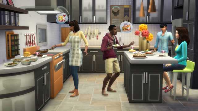 The Sims 4 / Симс 4: Классная кухня Каталог